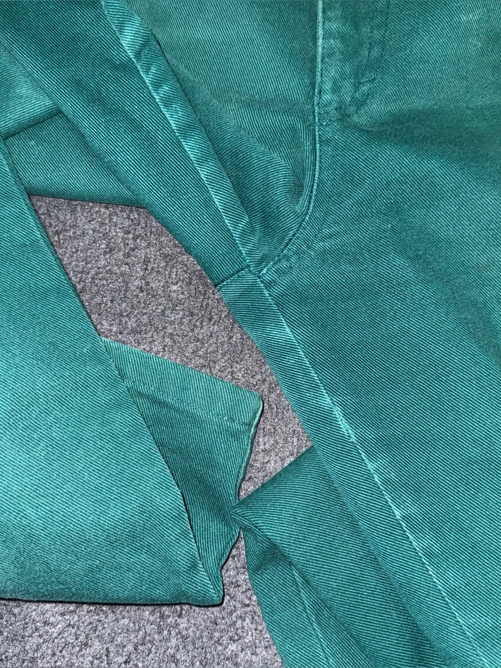 VTG 80s 90s RoughRider Circle T Green High Rise Wedgie Cowgirl Jeans Sz 30 USA - Picture 9 of 12
